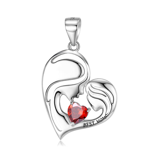 S925 Sterling Silver Best Mom Necklace Mother's Day Series Necklace by http://Lolyshop.shop