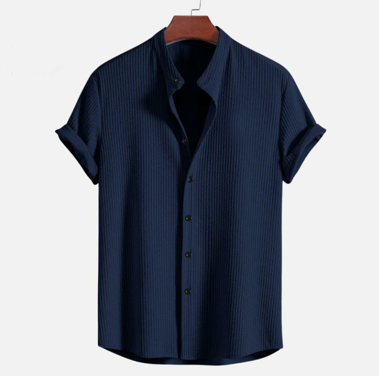 Short Sleeve Loose Shirt Top Summer Mens Clothing by http://Lolyshop.shop