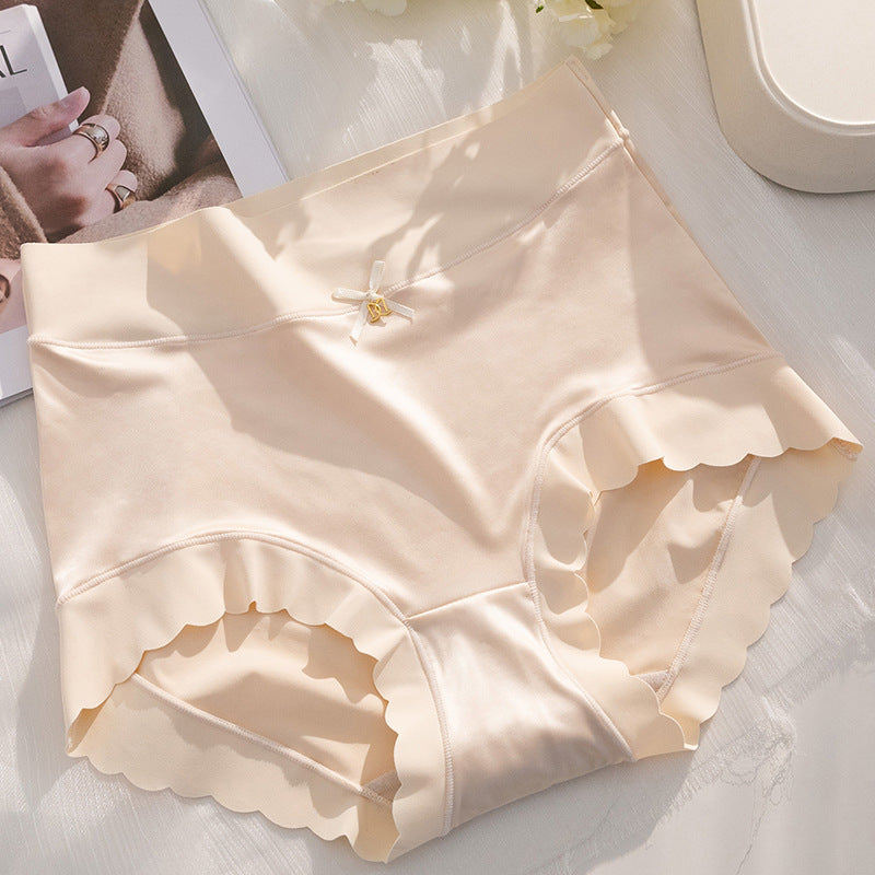 Satin Seamless Ice Silk Underwear