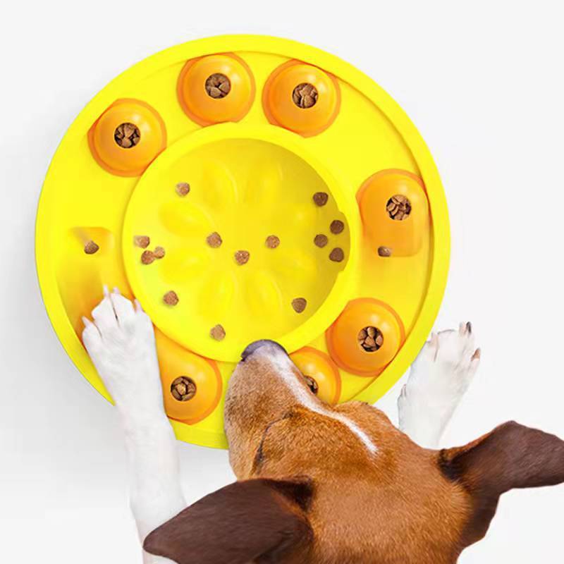 Dog Pets Puzzle Toys Slow Feeder Interactive Increase Puppy IQ Food Dispenser Slowly Eating NonSlip Bowl Pet Dogs Training Game Pet Supplies by http://Loyshop.shop