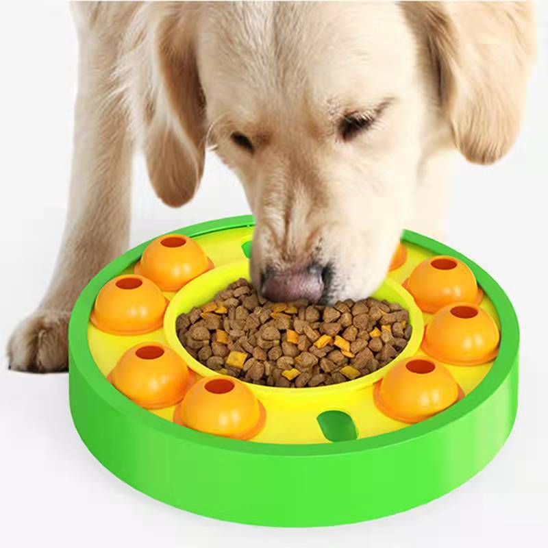 Dog Pets Puzzle Toys Slow Feeder Interactive Increase Puppy IQ Food Dispenser Slowly Eating NonSlip Bowl Pet Dogs Training Game Pet Supplies by http://Loyshop.shop