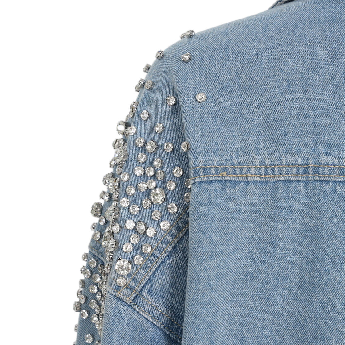 Irregular Washing Loose Denim Shirt Jacket