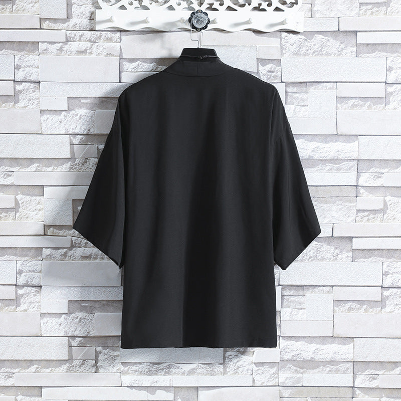 Summer Thin Chinese Style Ice Silk Sun Protection Clothing Robe Hanfu by http://Lolyshop.shop