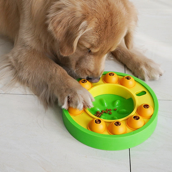 Dog Pets Puzzle Toys Slow Feeder Interactive Increase Puppy IQ Food Dispenser Slowly Eating NonSlip Bowl Pet Dogs Training Game Pet Supplies by http://Loyshop.shop