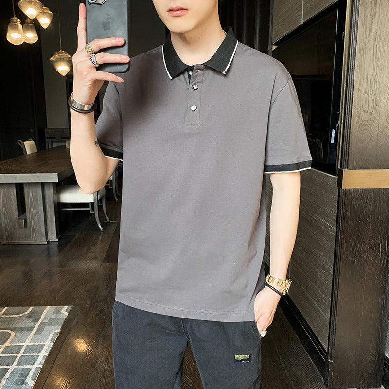Youth Half-sleeved T-shirts On Clothes Men's Polo Shirts by http://Lolyshop.shop