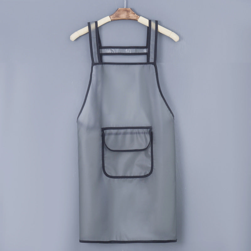 Women's Fashionable Home Kitchen Cooking Waterproof And Oil-proof Apron by http://Lolyshop.shop