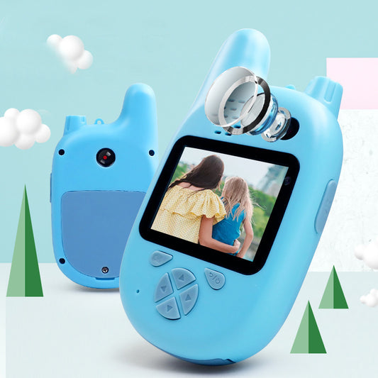 Walkie-Talkie Kids Camera Toys Mini HD Cartoon Cameras by http://Lolyshop.shop