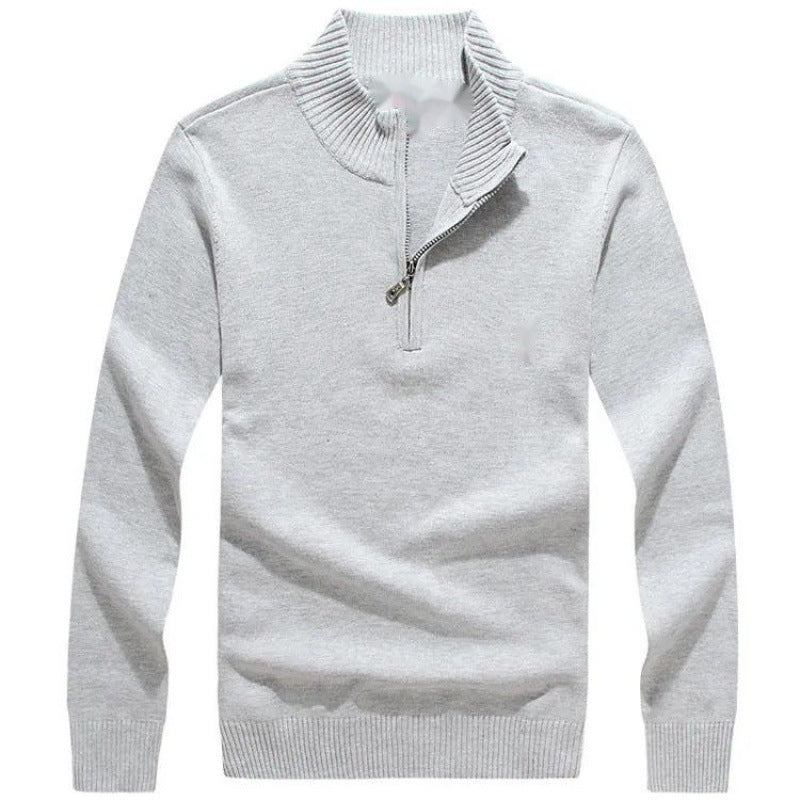 Casual Half Zipper Thermal Knitwear Coat by http://Lolyshop.shop
