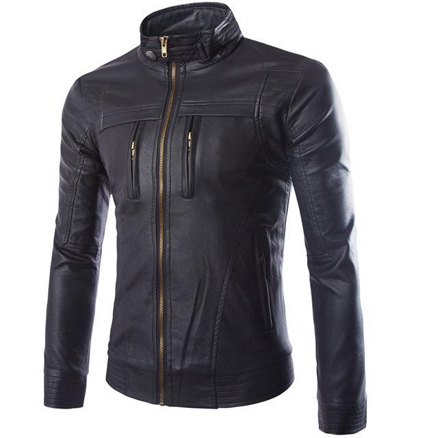 Striven Mens Leather Jacket by http://Lolyshop.shop
