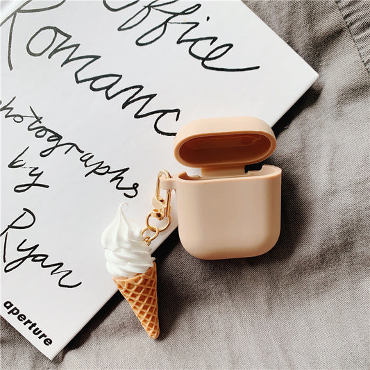 Cylinder Ice Cream Airpods2 Protector Set by http://Loyshop.shop