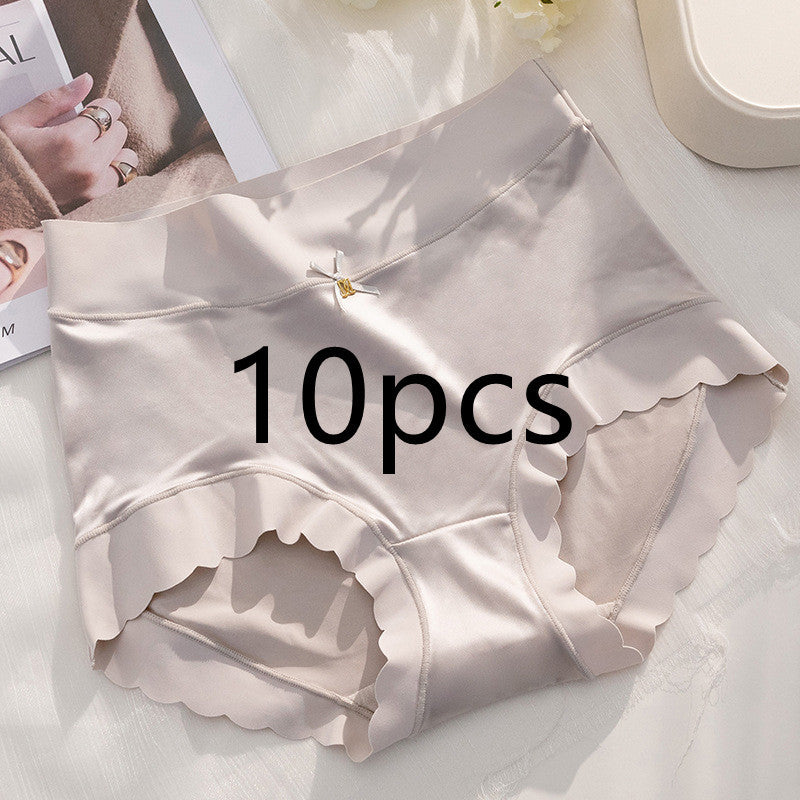 Satin Seamless Ice Silk Underwear