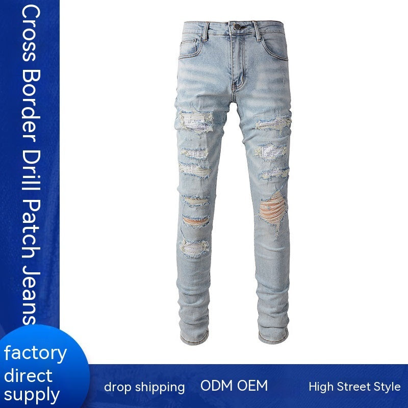 Slim Fit All-matching Stretch Feet Pants by http://Lolyshop.shop