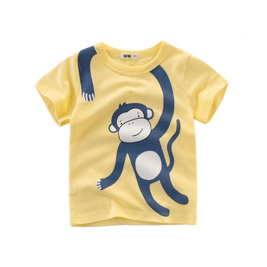 Children's Clothing Boys Short-sleeved T-shirt Fashion Brand Clothing by http://Lolyshop.shop