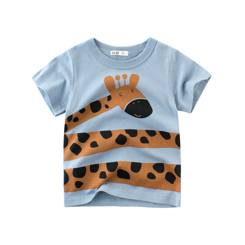 Children's Clothing Boys Short-sleeved T-shirt Fashion Brand Clothing by http://Lolyshop.shop