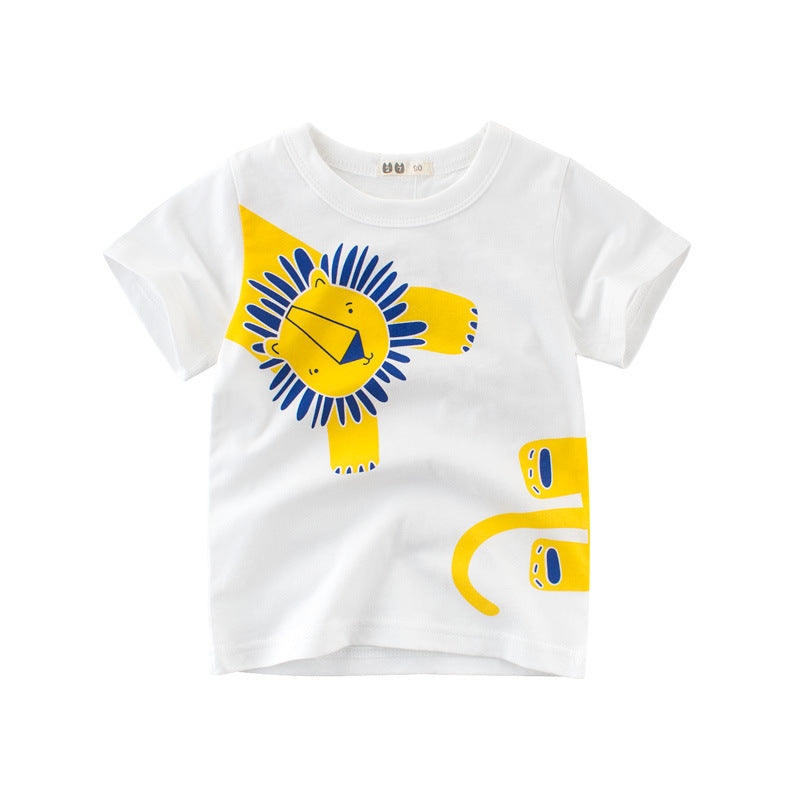 Children's Clothing Boys Short-sleeved T-shirt Fashion Brand Clothing by http://Lolyshop.shop