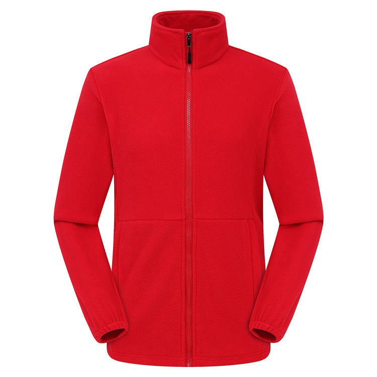 Outdoor Fleece Men's And Women's Polar Fleece Winter Breathable Cardigan Jacket by http://Lolyshop.shop