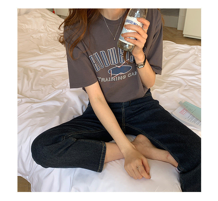Bleached Washed High Waist Slim Straight Capris Jeans by http://Lolyshop.shop