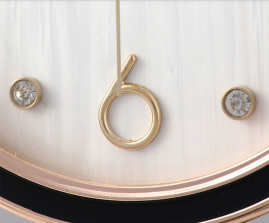 Marble Metal Clock Home by http://Lolyshop.shop