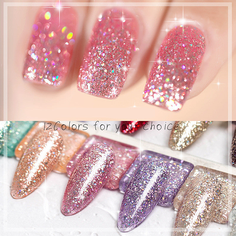 Flash Nail Polish New Super Flash Micro Diamond Nail Shop Special Sequins by http://Lolyshop.shop