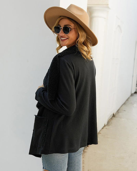 Lapel Coats Faux Fur Woman Dust Coat Short Jacket Female by http:// Lolyshop.shop