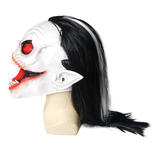 Vampire Morbias Mask Halloween Scary Play Latex Mask by http://Loyshop.shop