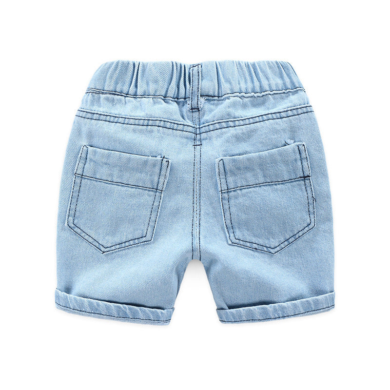 Boys' Ripped Jeans Shorts Beach Shorts by http://Lolyshop.shop