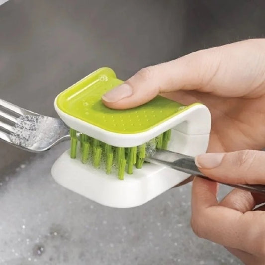 U-Shaped Knife And Cutlery Cleaner Brush Home Kitchen Cleaning Brushes Bristle Scrub Kitchen Washing by http://Lolyshop.shop