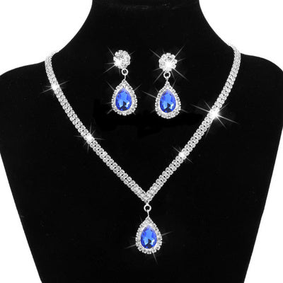 Bridal jewelry set by http://Lolyshop.shop