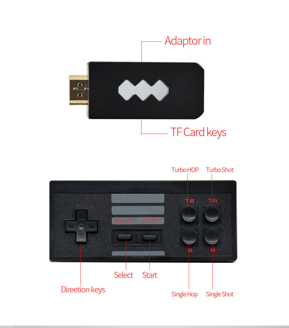 4K HDMI Video Game Console by http://Loyshop.shop