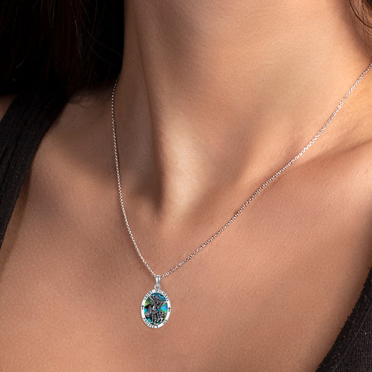 sterling silver jewelry saint michael coin medal pendant ion jewelry for men by http://Lolyshop.shop