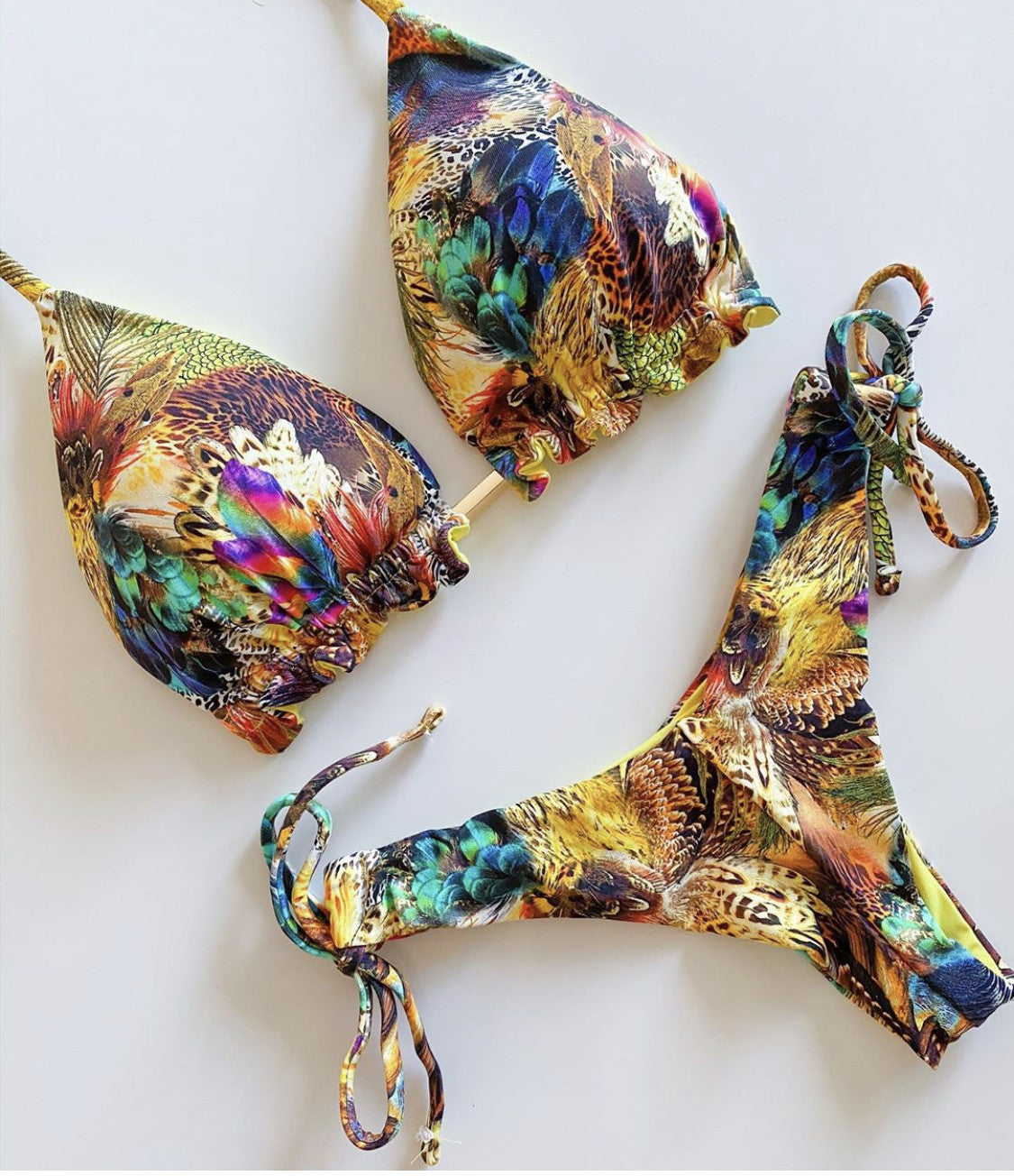 Swimsuit floral vintage swimsuit