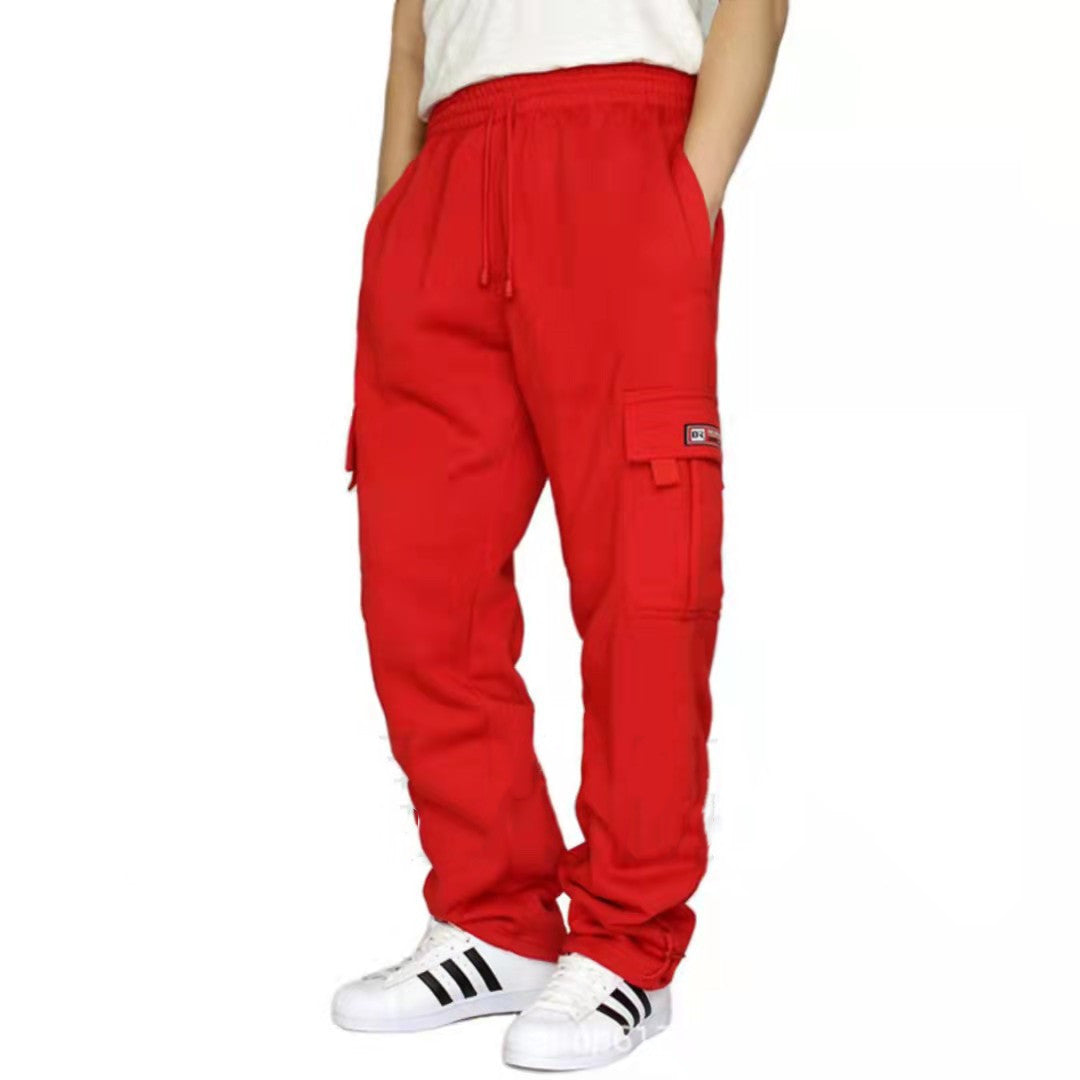 Men Pants Sweatpants Stretch Elastic Waist Jogger Sports Pants Drawstring Trousers Fashion Mens Clothing by http://Lolyshop.shop