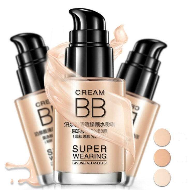 Clear and sleek hydrating cream nude makeup BB cream makeup concealer moisturizing BB cream by http://Lolyshop.shop