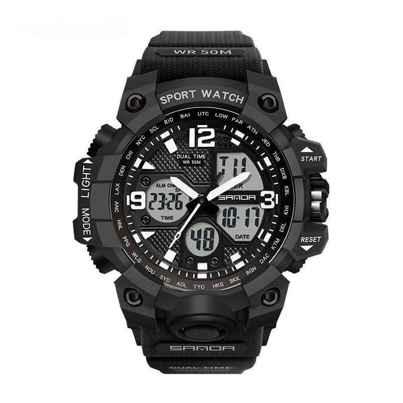 Electronic Youth Student Fashion Trend Cool Men's Watch by http://Lolyshop.shop