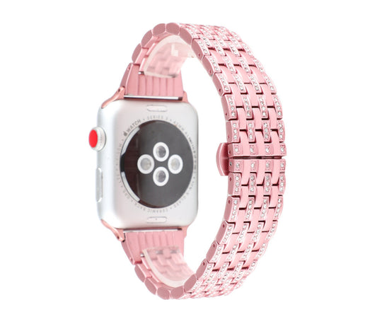 Stainless steel diamond watch strap by http://Lolyshop.shop