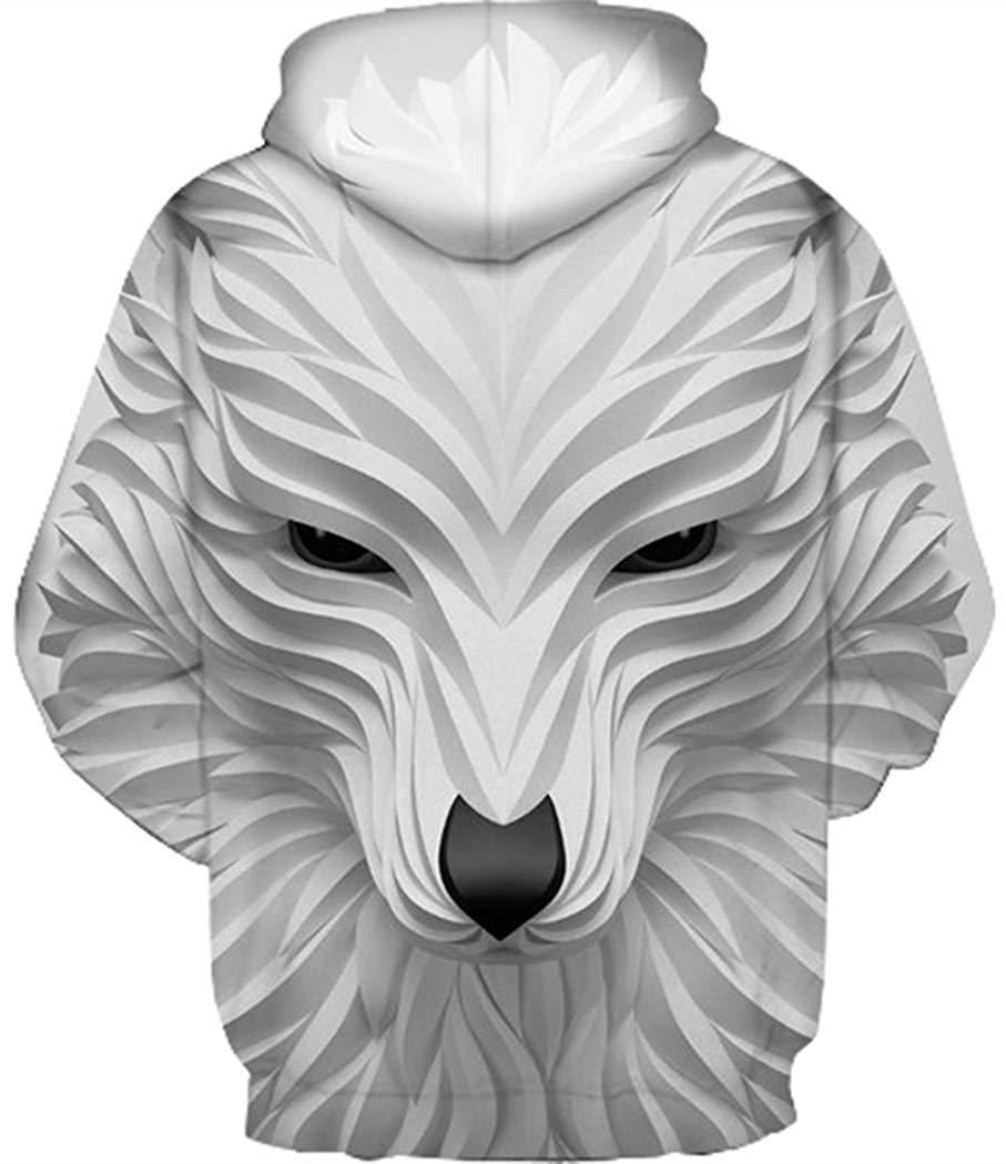 Long Sleeve Hoodies Men Casual Pullovers Hooded Animal 3D Printed Streetwear Boys Sweatshirt Jackets by http://Lolyshop.shop