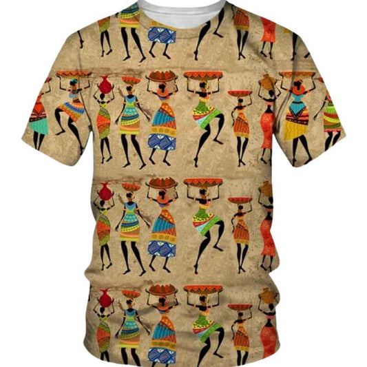 European And American Africa Men's Clothing Print T-shirt by http://Lolyshop.shop