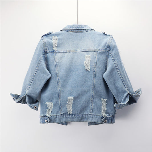 Women's short denim jacket by http://Lolyshop.shop