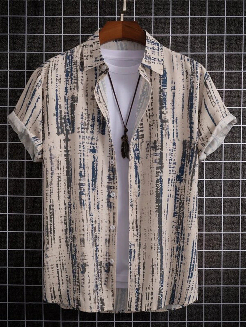 Vintage Shirt Hawaiian Loose Breathable Men's Clothing by http://Lolyshop.shop