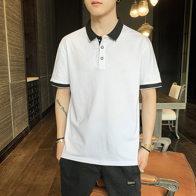 Youth Half-sleeved T-shirts On Clothes Men's Polo Shirts by http://Lolyshop.shop