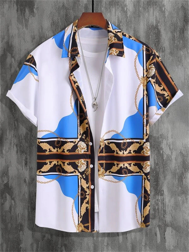 Vintage Shirt Hawaiian Loose Breathable Men's Clothing by http://Lolyshop.shop