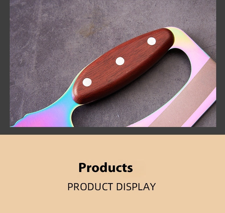 Wood Grain Handle Kitchen Knife Kitchen Supplies by http://Lolyshop.shop