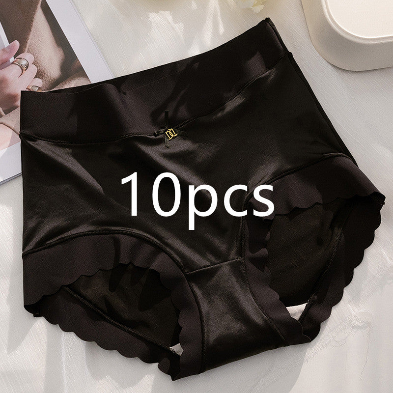 Satin Seamless Ice Silk Underwear