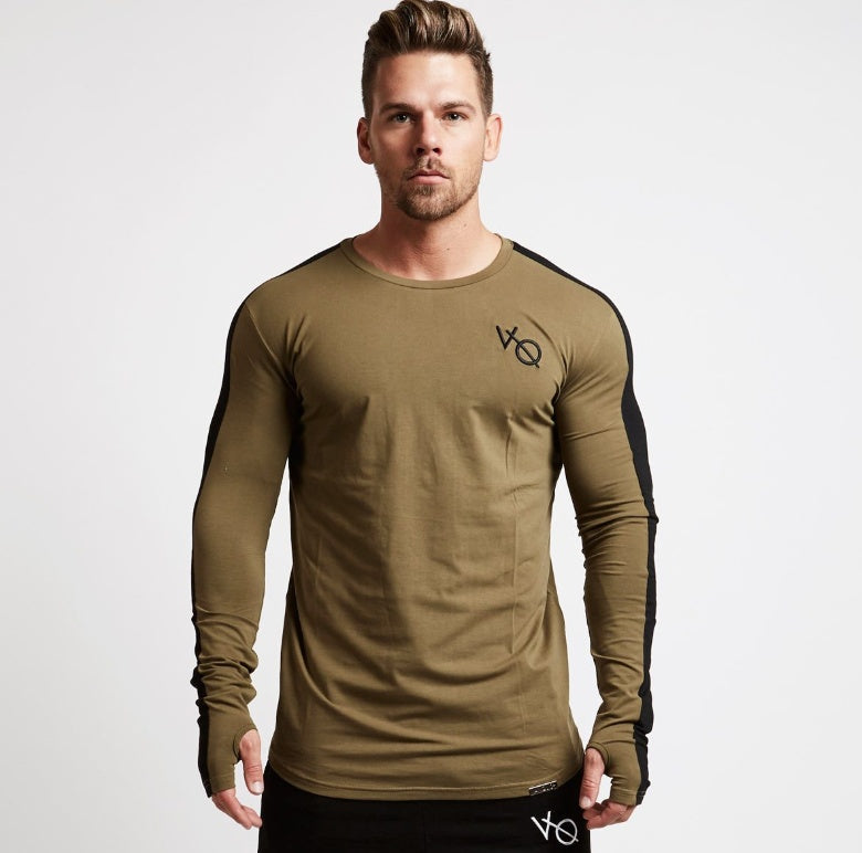 Brand Men fashion t shirt Slim shirts male Tops Leisure Bodybuilding Long Sleeve by http://Lolyshop.shop