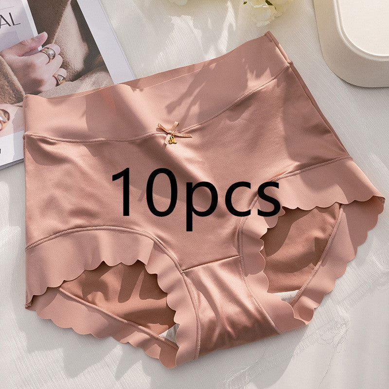 Satin Seamless Ice Silk Underwear
