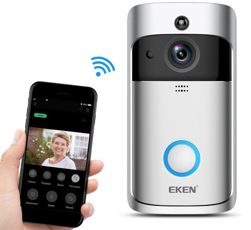 Video Doorbell Smart Wireless WiFi Security Door Bell by http://Lolyshop.shop