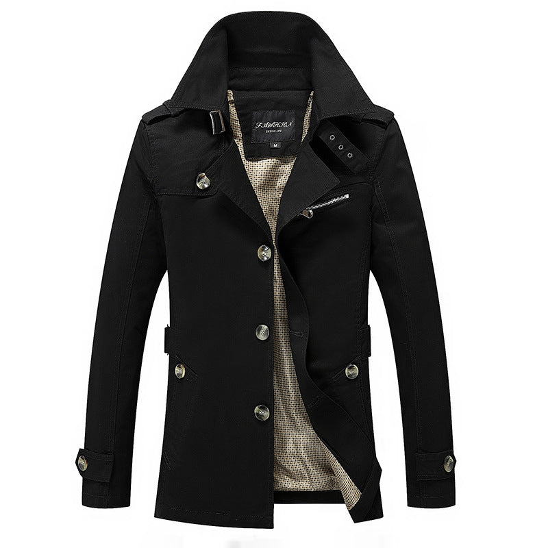 Spring men's washed windbreaker jacket men Men's Korean fashion men's fashion jacket men's clothing by http://Lolyshop.shop