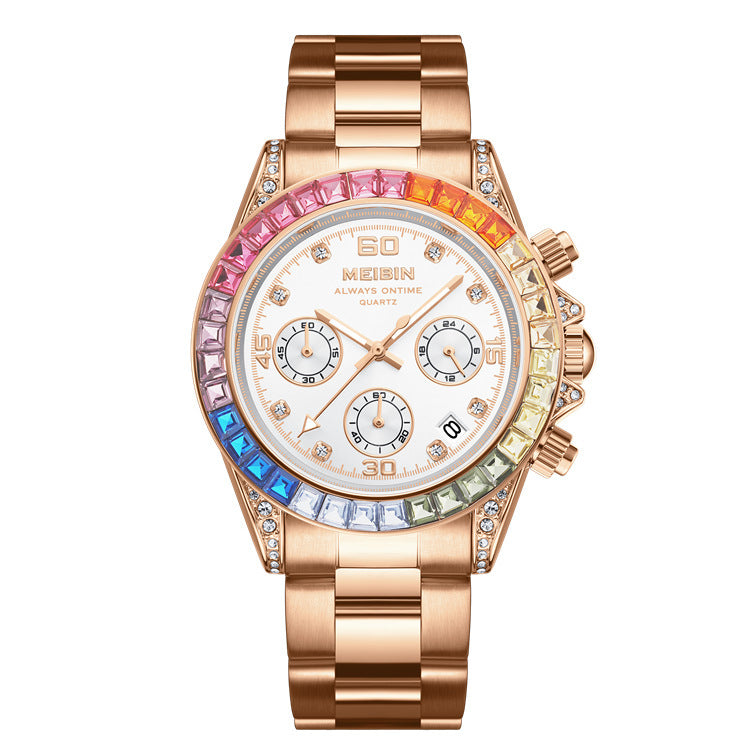 Ins Style Rainbow Circle Fashion Watch Sports Style Ladies Watch by http://Lolyshop.shop