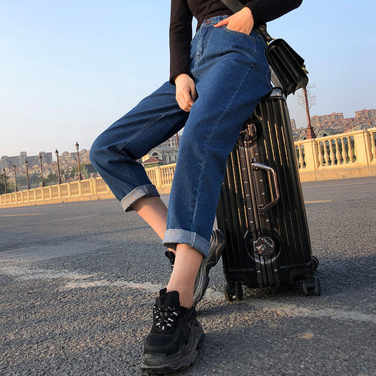 Jeans women wide leg pants women pants by http://Lolyshop.shop