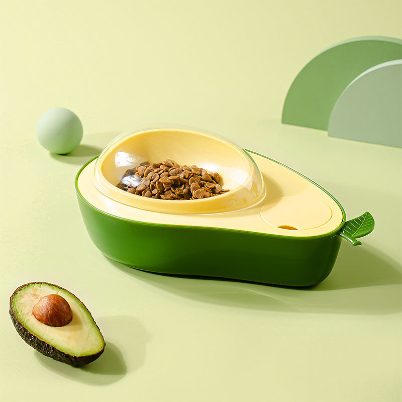 Avocado Pet Dog Cat Automatic Feeder Bowl For Dogs Drinking Water 690ml Bottle Kitten Bowls Slow Food Feeding Container Supplies by http://Loyshop.shop
